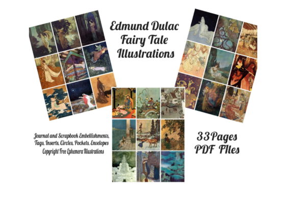 Download Edmund Dulac Vintage Fairy Tale Images 2 - Fairy tale Collection