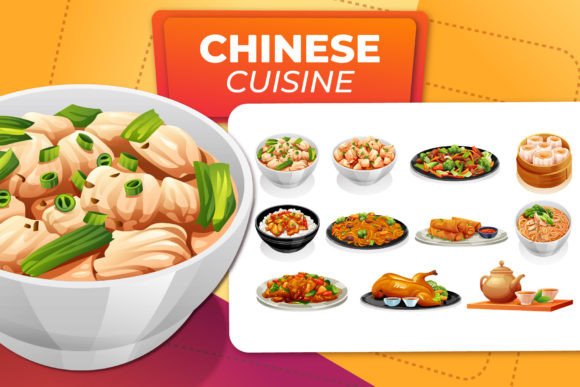 Download Chinese Cuisine Illustration - Premium Resources