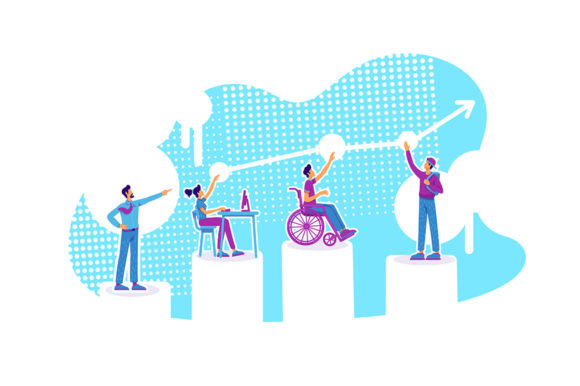 Download Inclusive Education Concept Illustration - Premium Bundle