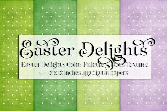 Download Easter Delights, Polka Dot Texture Paper - Dot texture Collection