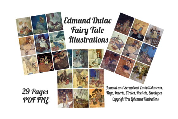 Download Edmund Dulac Vintage Fairy Tale Images 1 - Fairy tale Collection