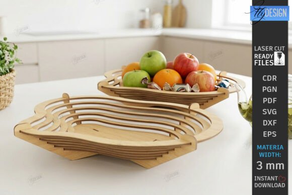 Download Wooden Layered Contour Bowl Laser Cut - Bowl Collection