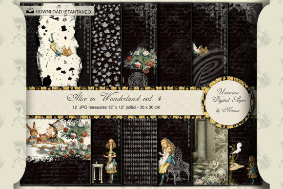 Download ALICE in WONDERLAND VOL. 4 12x12 Inch. - 12x12 inch Collection